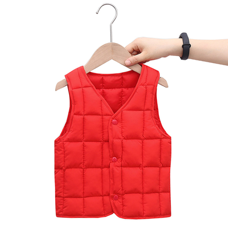 2022. Jesen Zima Nova dječja odjeća Pamučni dječji prsluk za dječake Dječja gornja odjeća Jakna za djevojčice Prsluk Topli kaputi