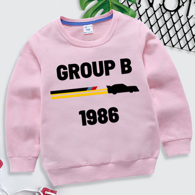 1986 Group B Rally Car Hoodies Μόδα για αγόρια Κομψό σχέδιο Φούτερ με κουκούλα για κορίτσια Πουλόβερ Harajuku Casual Παιδικά Ρούχα