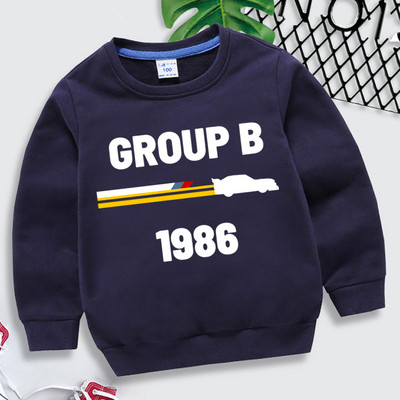 1986 Group B Rally Car Hoodies Μόδα για αγόρια Κομψό σχέδιο Φούτερ με κουκούλα για κορίτσια Πουλόβερ Harajuku Casual Παιδικά Ρούχα