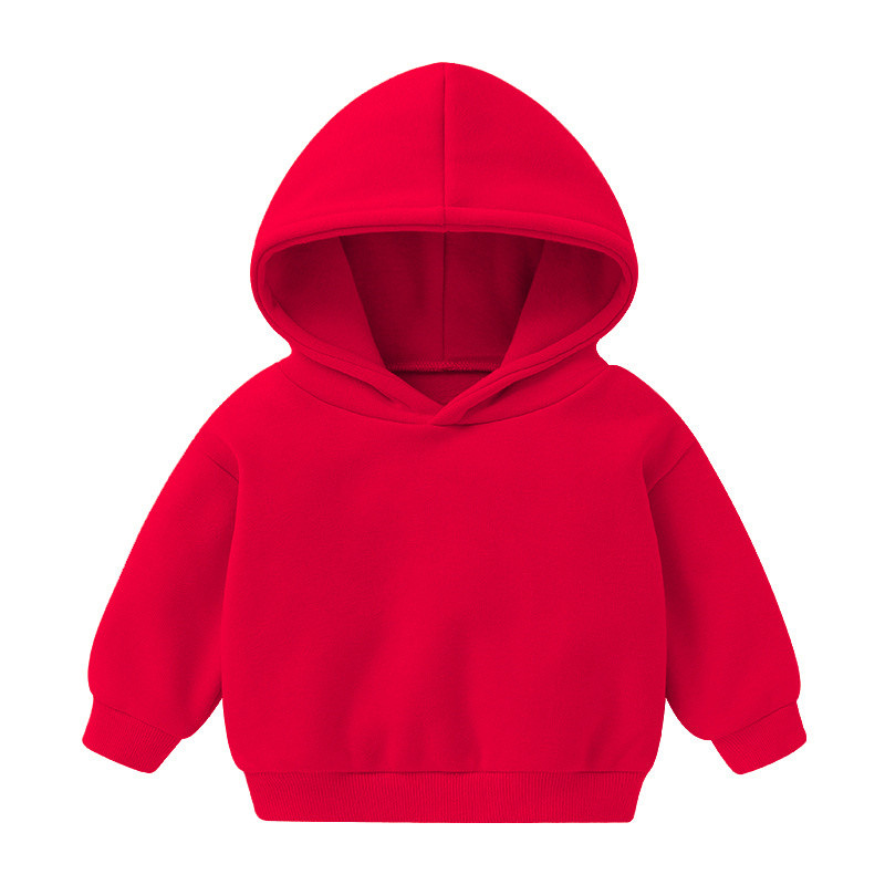 Hoodie Moletom Jesen Zima Flis Sweatshirt Dječja Odjeća Dječaci Pulover Majica Djevojčica Modna Odjeća Jednobojne Sudadere