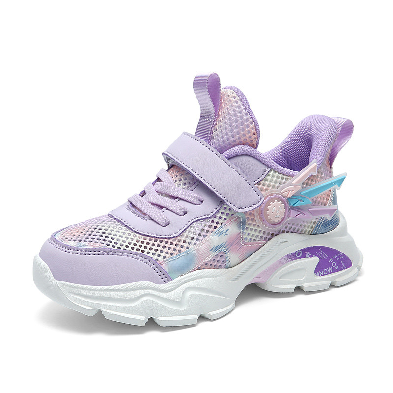 Dječje cipele za slobodno vrijeme Djevojčice Lagane zdepaste zračne mrežaste tenisice Dječje ljetne veličine 4 5 6 7 8 9 Žuta modna mrežasta sportska obuća Korejski