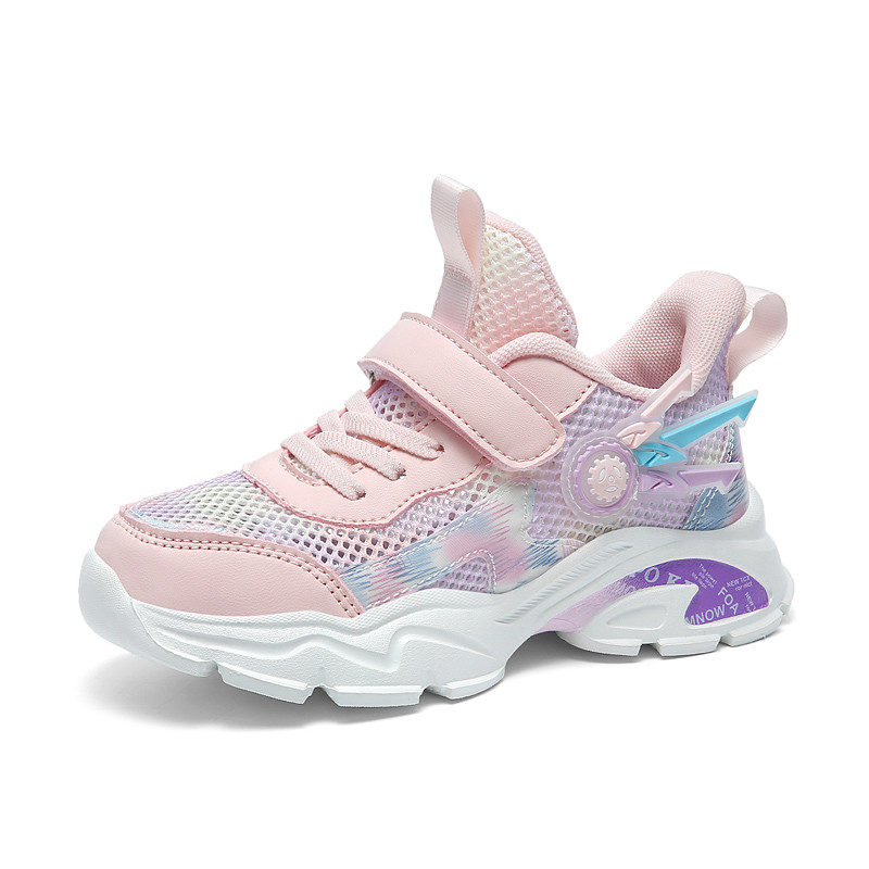 Dječje cipele za slobodno vrijeme Djevojčice Lagane zdepaste zračne mrežaste tenisice Dječje ljetne veličine 4 5 6 7 8 9 Žuta modna mrežasta sportska obuća Korejski