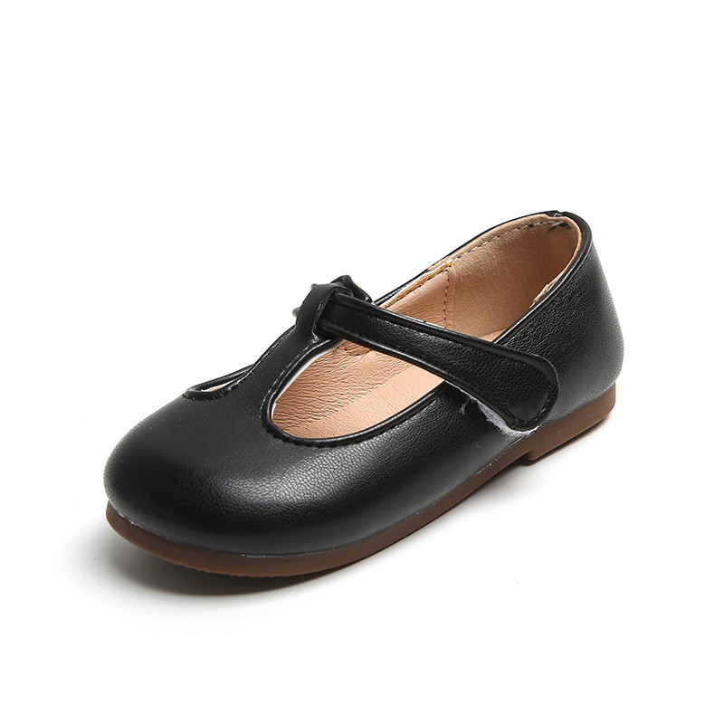 Zapatos Niña Kožna cipela za djevojčice Jesenska nova retro jednostavna dječja cipela Mary Jane cipela Dječja cipela Cipela s mekim potplatom Cipela za hodanje Gril cipele