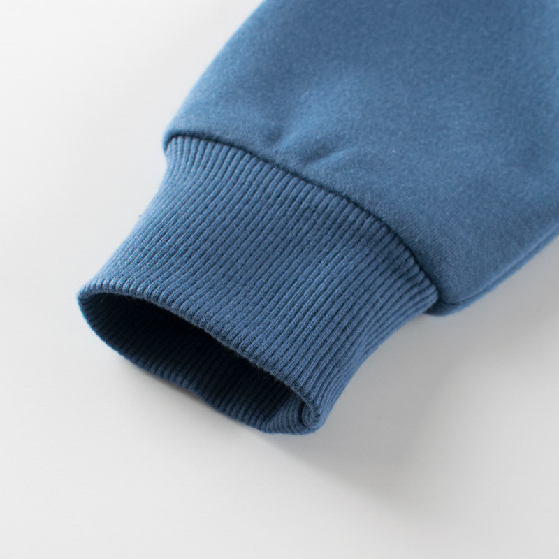 TUONXYE Zimske majice dugih rukava za dječake s uzorkom slova Pamuk Baršun Mekani dječji ležerni topli puloveri 2-9 godina