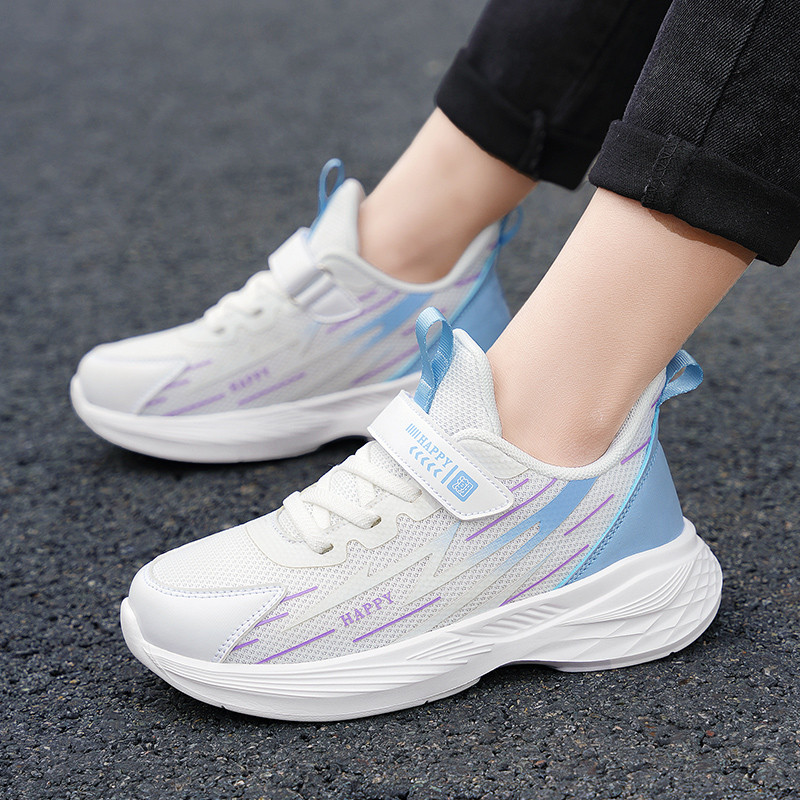 Slatke djevojke Ležerne cipele Bijele mrežaste tenisice Studentske Dječje Ljetne čarape Obuća Modna Dječja sportska obuća Tenis Jesen 3-15 godina