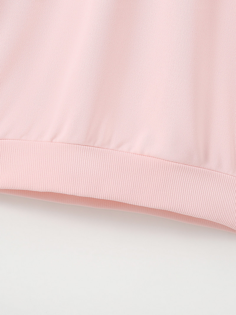 Jesenska 4-12 godina ružičasta dječja odjeća za bebe Djevojčice Džemper s kapuljačom Dukserice Odjeća za bebe dugih rukava