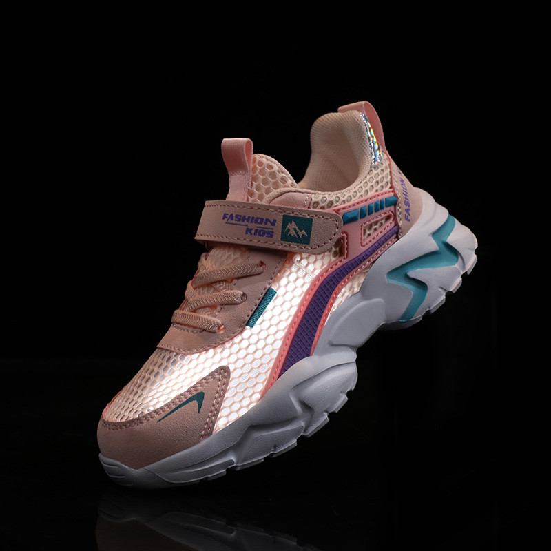 2023. Dječje mekane mrežaste cipele za ležerno vrijeme Dječaci Djevojčice Modne lagane tenisice Dječje ljeto 5 8 Ružičasta mrežasta sportska obuća Dječje 7-12 godina Tenis