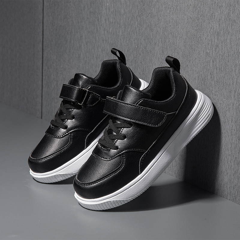 2023 Djevojčice Ravne Kožne Bijele Cipele Ljeto Zime Ležerne Tenisice Dječja Obuća Ženska Lagana Modna Mekana Sportska Cipela Dječja