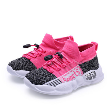 Ежедневни обувки за момчета и момичета Меки леки мрежести маратонки Детска лятна детска мода Спортни обувки за бягане Бебешки обувки Дишаща мрежа