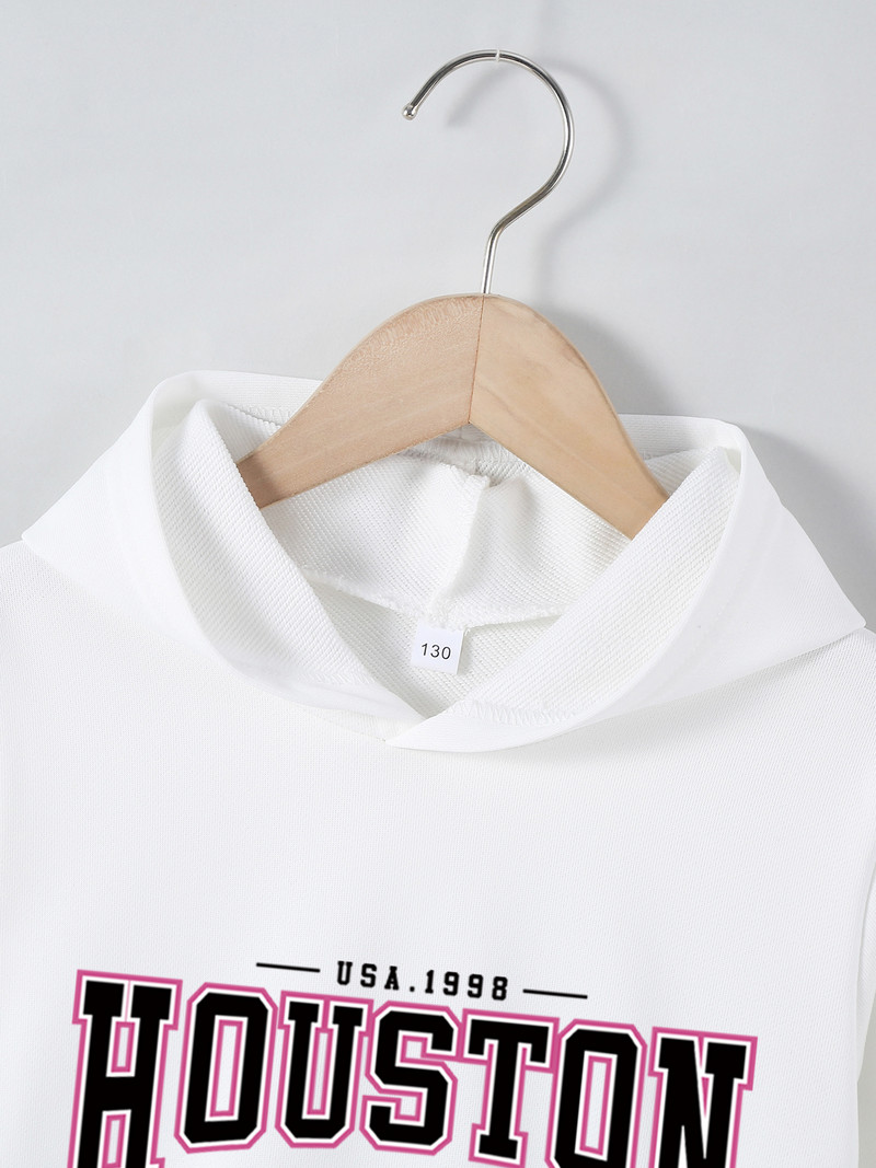 Dječji jesenski pulover s kapuljačom Odjeća za male djevojčice Košarkaška sportska majica s kapuljačom Gornja majica s kapuljačom za djevojčice Jesenska i zimska odjeća jakne s kapuljačom