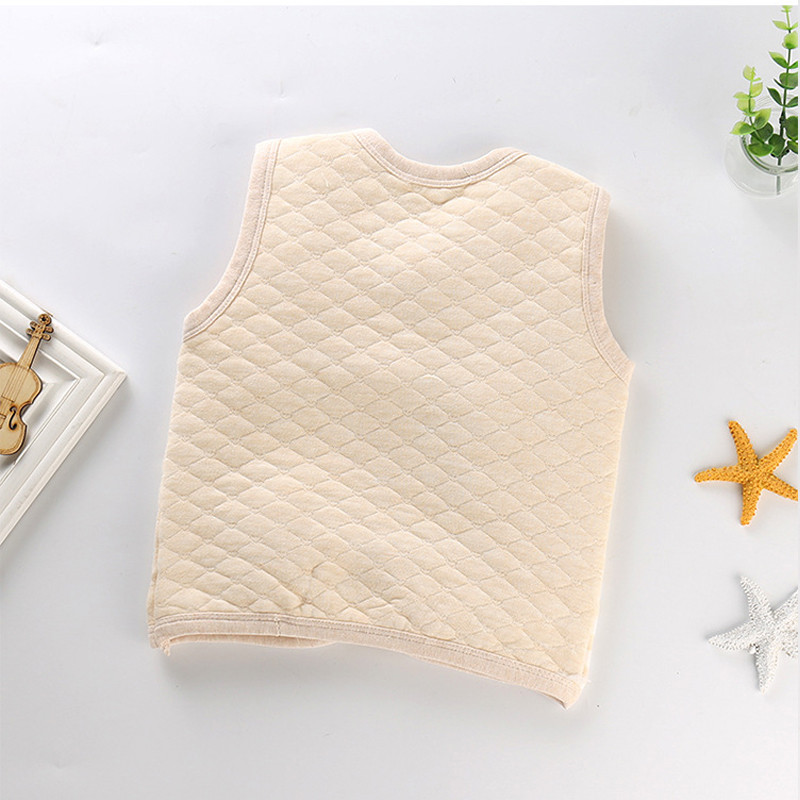 2023 Novi dječji prsluk Dječji troslojni prošiveni prsluk Dječaci Djevojčice Dječji topli debeli prsluk Dječja odjeća