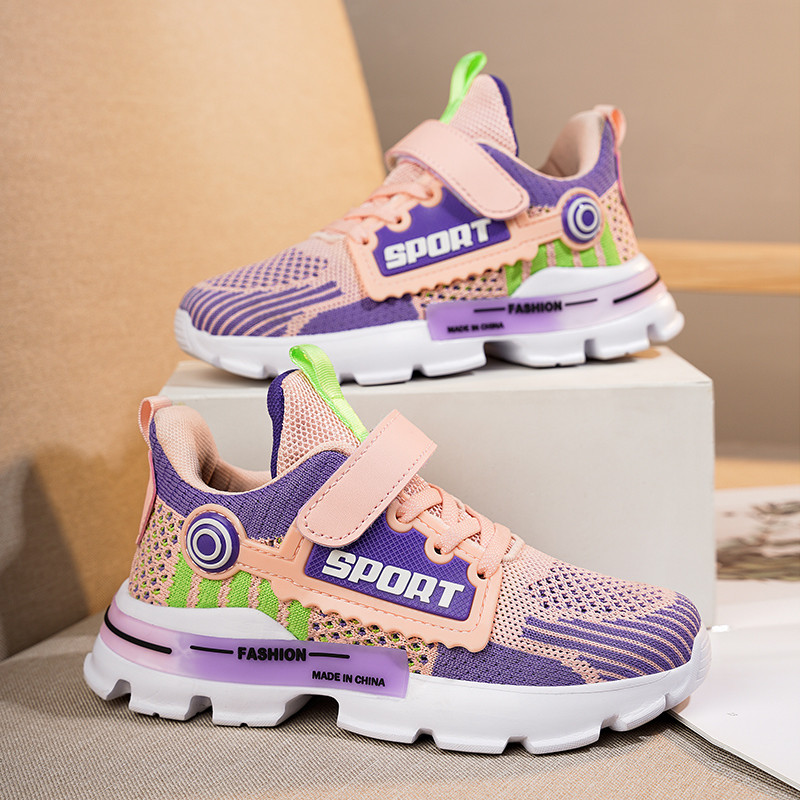 2023. Moda za djevojčice Cipele za slobodno vrijeme Lagane mrežaste tenisice Dječji ljetni Dječji tenis Slatki sportski Crtani filmovi Neto Obuća za trčanje 6 7 8 9