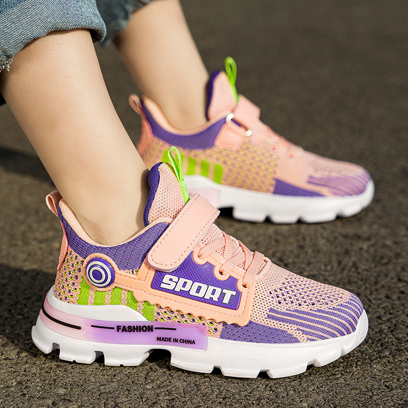 2023. Moda za djevojčice Cipele za slobodno vrijeme Lagane mrežaste tenisice Dječji ljetni Dječji tenis Slatki sportski Crtani filmovi Neto Obuća za trčanje 6 7 8 9