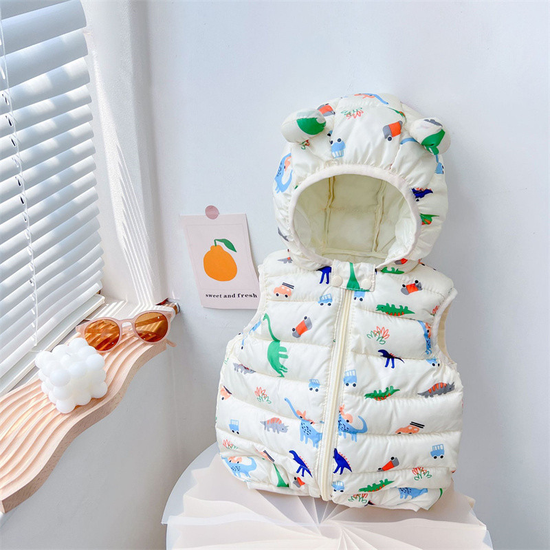 SAILEROAD 2022. Nova moda, dječja, dječja jesen, zima, dječaci i djevojčice, bez rukava, jakna s medvjeđim dizajnom, jakna, prsluk, gornji kaputi