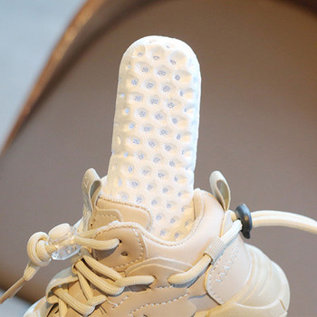 Маркови дизайнерски детски масивни маратонки Супер удобни ученически обувки за бягане Дете Нови пролетни обувки за момчета Момиче F11161