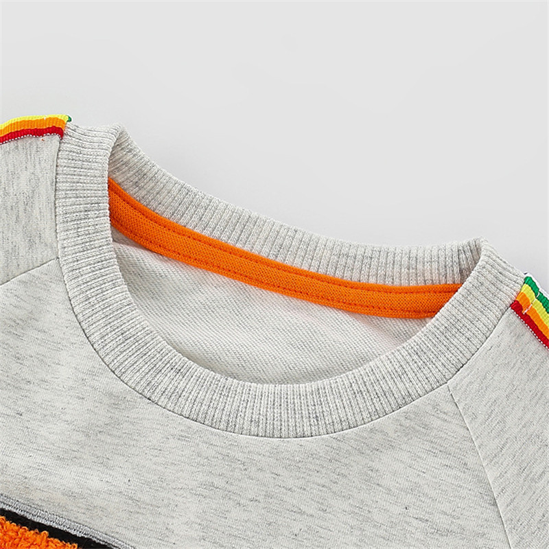 Metri za skakanje 2-7T Automobili Duksevi s dugim rukavima za dječake Dječja odjeća Jesen Proljeće Dječji kostimi s kapuljačom