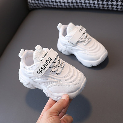 Αθλητικά παπούτσια Παιδικά παπούτσια 2023 Fashion tennis Stripes Mesh Breathable Casual Running Spring Platform για κορίτσια Vulcanized Παπούτσια G03052