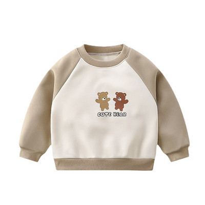 Toddler Active Infant Baby Girls Yellow Dog print Φούτερ Βαμβακερά μπλουζάκια πουλόβερ Daily Party Μπλούζα για αγόρια