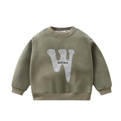 Toddler Active Infant Baby Girls Yellow Dog print Φούτερ Βαμβακερά μπλουζάκια πουλόβερ Daily Party Μπλούζα για αγόρια