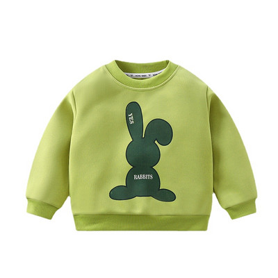 Toddler Active Infant Baby Girls Yellow Dog print Φούτερ Βαμβακερά μπλουζάκια πουλόβερ Daily Party Μπλούζα για αγόρια