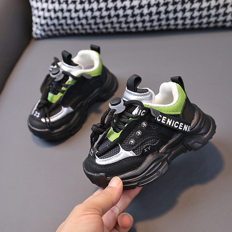 Tenisice za djevojčice Cipele Novo za sve sezone Zakovice Dječje tenisice Ravne prozračne patchwork cipele s platformom Obuća za dječake G09192