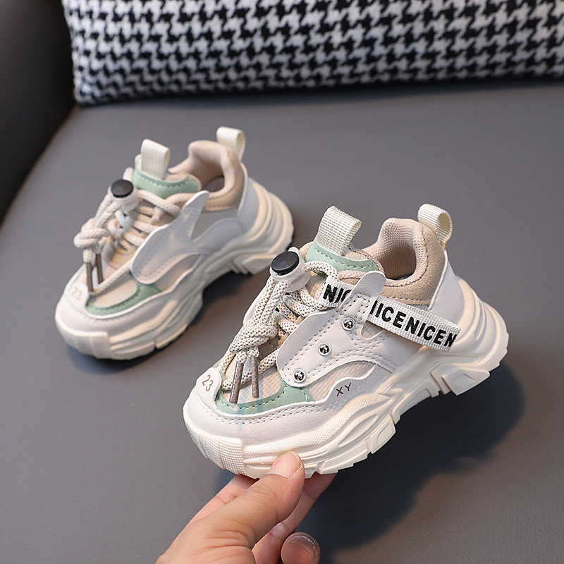 Tenisice za djevojčice Cipele Novo za sve sezone Zakovice Dječje tenisice Ravne prozračne patchwork cipele s platformom Obuća za dječake G09192