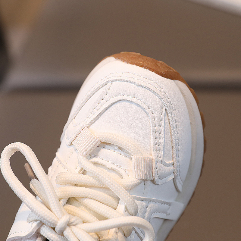 Dječja obuća Tenisice s platformom Novi dolasci Ležerne tatine tenisice za djevojčice Mekana kožna obuća za dječake Školske tenisice G09183