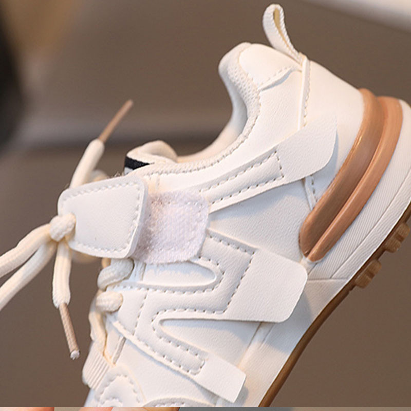 Dječja obuća Tenisice s platformom Novi dolasci Ležerne tatine tenisice za djevojčice Mekana kožna obuća za dječake Školske tenisice G09183