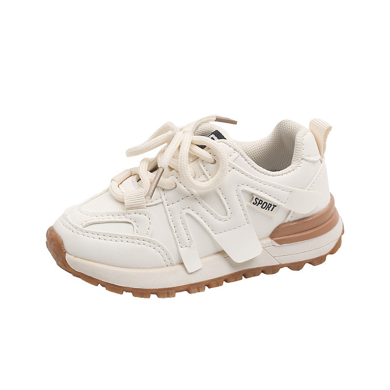 Dječja obuća Tenisice s platformom Novi dolasci Ležerne tatine tenisice za djevojčice Mekana kožna obuća za dječake Školske tenisice G09183