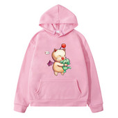 Παιχνίδι Final Fantasy Moogles Cat Hoodie Φθινόπωρο Χειμώνας Άνετο φούτερ Sudadera Μακρυμάνικο πουλόβερ για αγόρια και κορίτσια Kawaii
