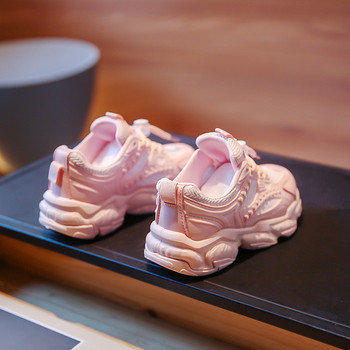 Детски ежедневни обувки Маслинова клонка, масивни маратонки за момче, Увеличаващи височината Обувки за баща, момичета, дебела подметка, здрави обувки G03032