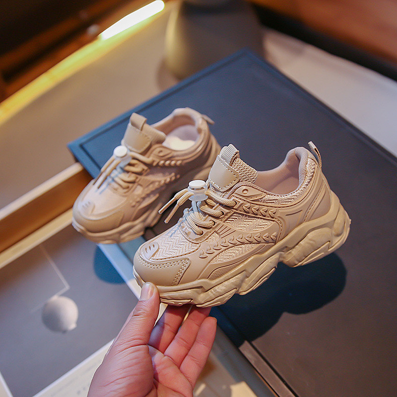 Dječje cipele za slobodno vrijeme Maslinova grančica Debele tenisice za dječake Cipele za povećanje visine za djevojčice Izdržljiva obuća s debelim đonom G03032