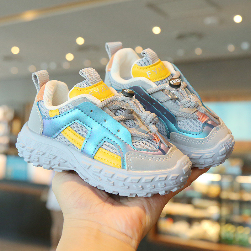 Nove dječje cipele za malu djecu za dječake Djevojčice Prozračne mrežaste dječje ležerne tenisice Neklizajuće dječje sportske cipele tenisice za dijete F07213