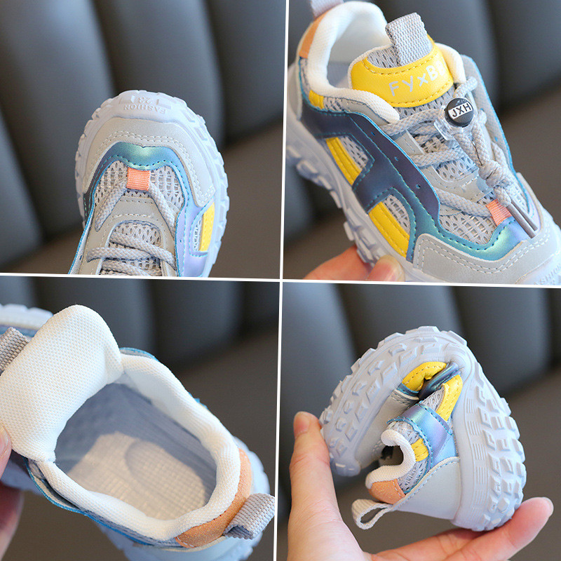 Nove dječje cipele za malu djecu za dječake Djevojčice Prozračne mrežaste dječje ležerne tenisice Neklizajuće dječje sportske cipele tenisice za dijete F07213