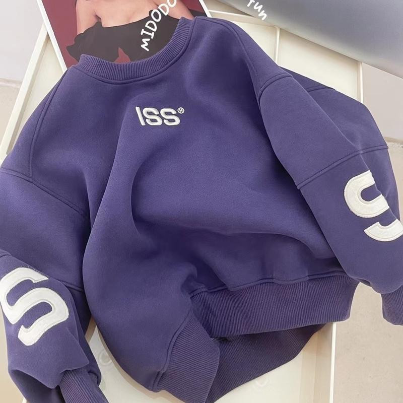 Zimski ležerni pulover za dječake, korejski dječji 2023. Novi široki top