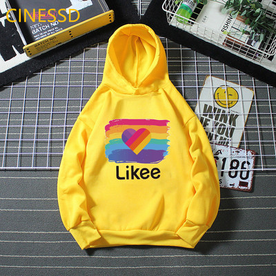 Μόδα rainbow love likee φούτερ και hoodie LGBT φούτερ φθινόπωρο χειμώνα παιδιά παιδιά χοντρά ρούχα με κουκούλα αγόρια κορίτσια