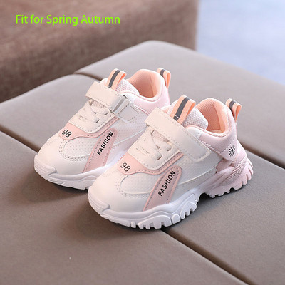 All Season New Breathable Παιδικά Αθλητικά Παπούτσια Μικρά Φοιτητικά Παπούτσια Flat with Boys Sneaker Παπούτσια για κορίτσια Χοντροκομμένα αθλητικά παπούτσια G08232