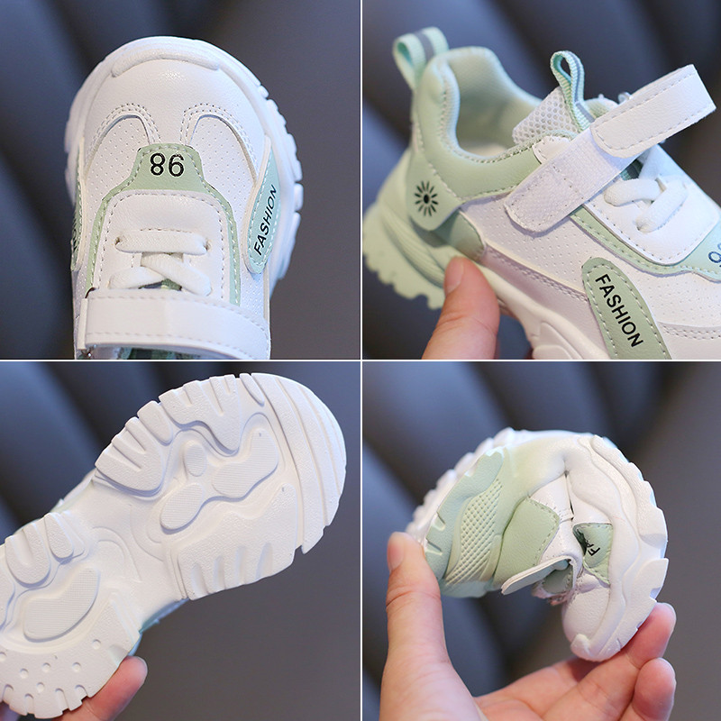 Nove prozračne dječje sportske cipele za sve sezone Cipele za male studente Ravne cipele s tenisicama za dječake Debele tenisice za djevojčice G08232
