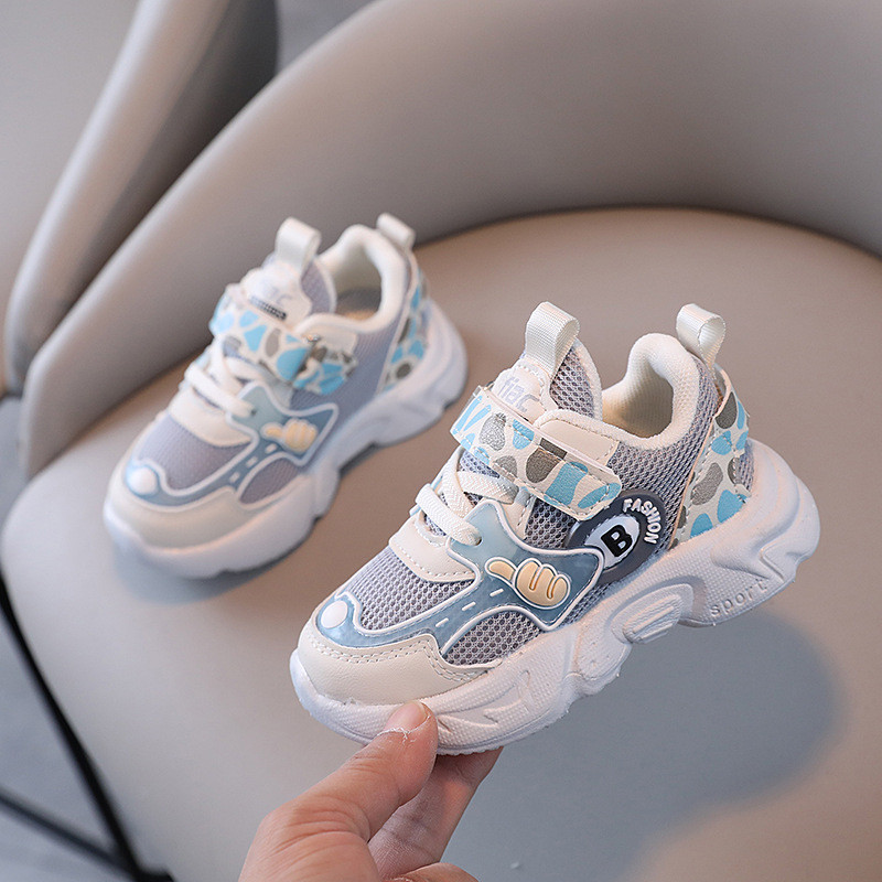 Lagane zdepaste tenisice za djevojčice 2023. Proljeće Jesen Prozračne tenisice za trčanje Djevojka Slatka obuća za planinarenje G03214