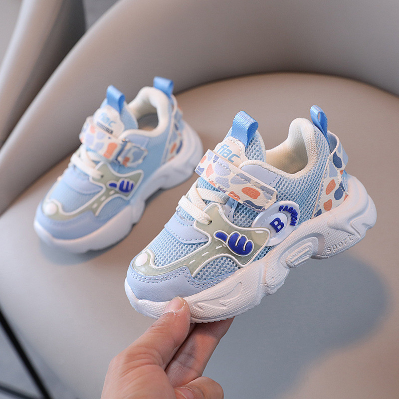 Lagane zdepaste tenisice za djevojčice 2023. Proljeće Jesen Prozračne tenisice za trčanje Djevojka Slatka obuća za planinarenje G03214