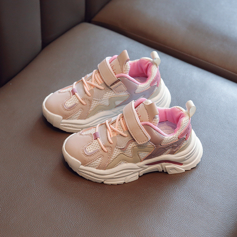 Modne cipele za 2023. Dječje debele tenisice Mrežaste lagane trendi cipele za slobodno vrijeme Neklizajuće tenisice Sportske tenisice za djevojčice G08014