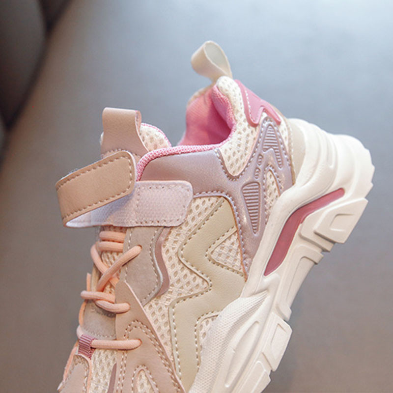 Modne cipele za 2023. Dječje debele tenisice Mrežaste lagane trendi cipele za slobodno vrijeme Neklizajuće tenisice Sportske tenisice za djevojčice G08014