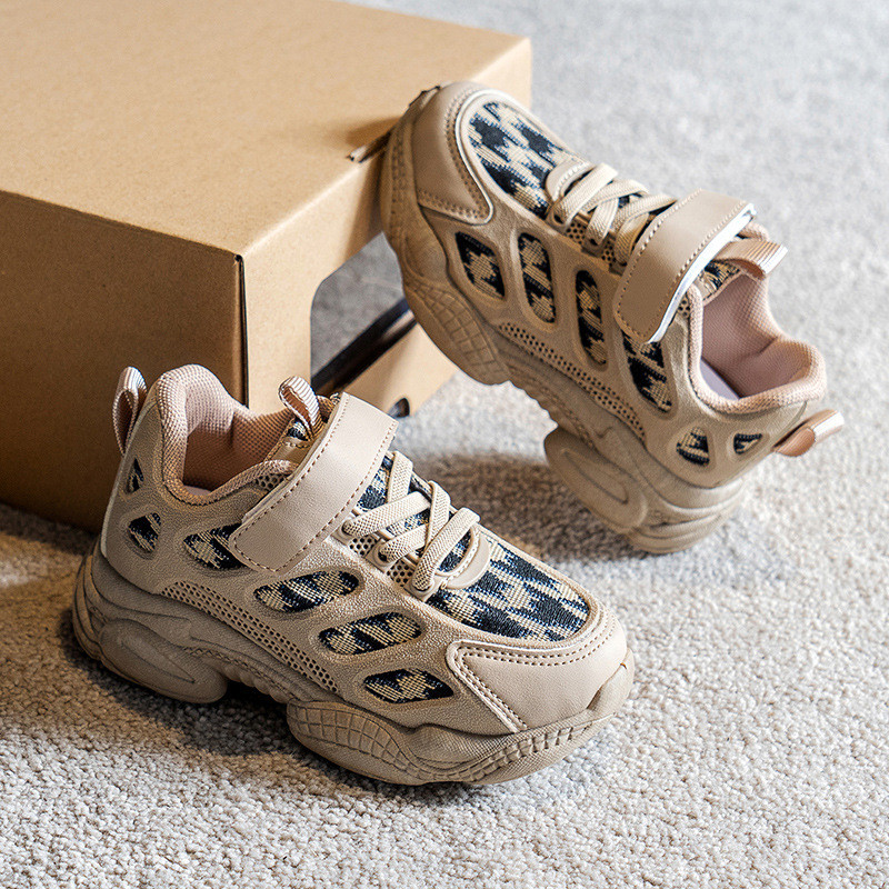 Nove proljetne dječačke ležerne tenisice Modna sportska obuća za trčanje u obliku zubne zubice Tenisice za djevojčice Debele tenisice Tenisice za trčanje F11284