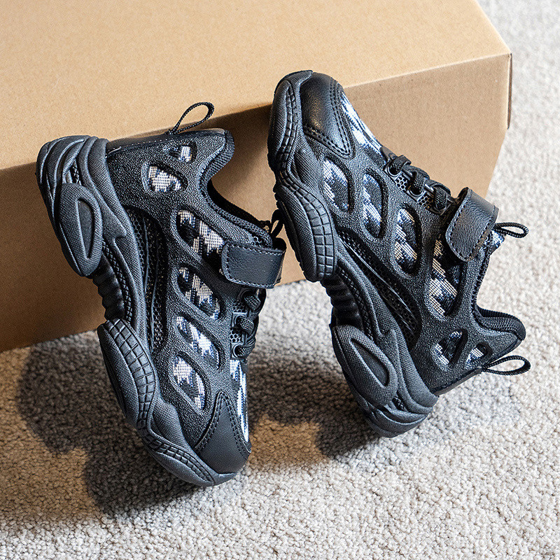 Nove proljetne dječačke ležerne tenisice Modna sportska obuća za trčanje u obliku zubne zubice Tenisice za djevojčice Debele tenisice Tenisice za trčanje F11284