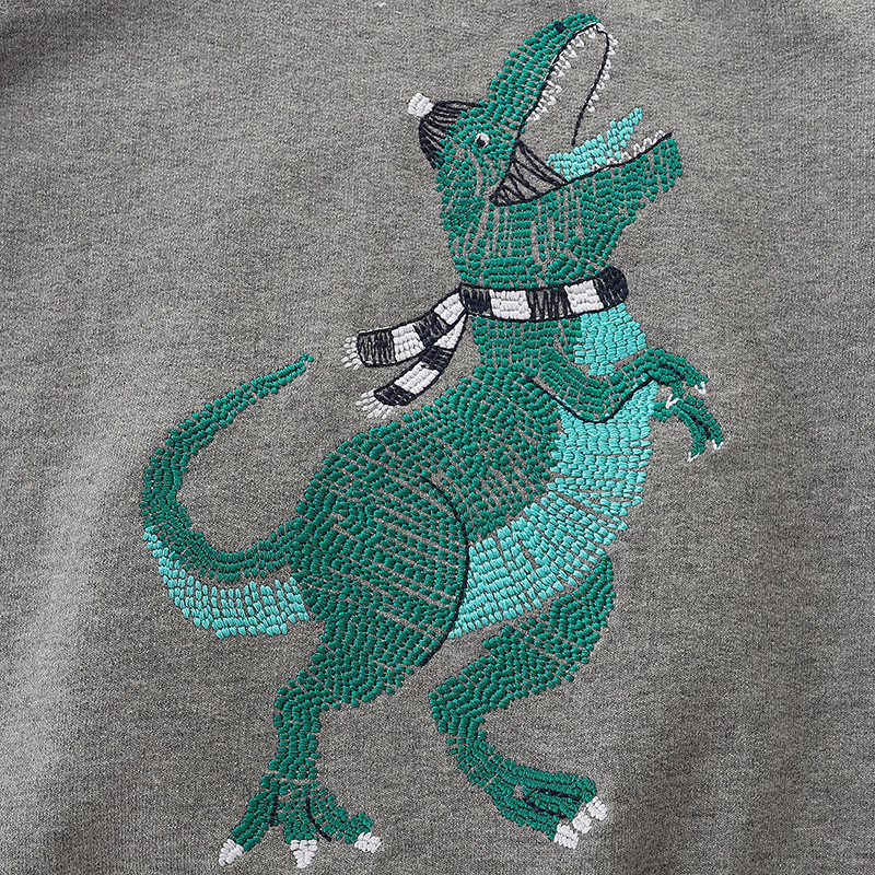 Proljetne dječje majice s dugim rukavima za dječake Trenirke za dječake Dinosauri s vezom Sportske majice s kapuljačom za dječake Jesenska dječja majica s kapuljačom