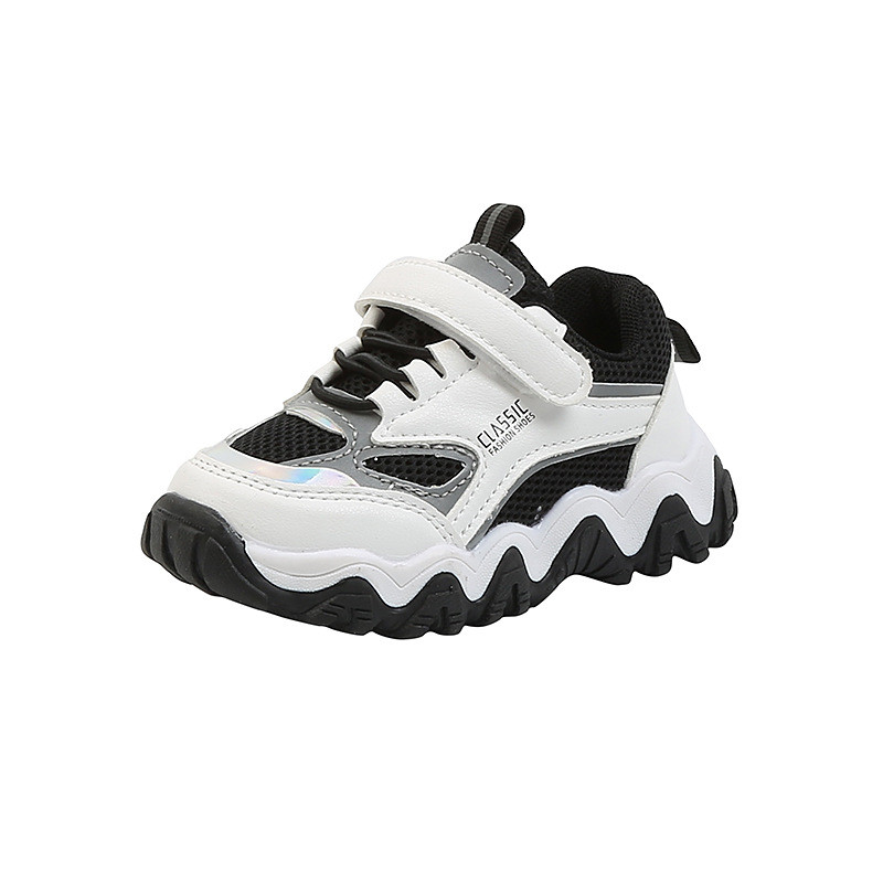 Prozračne mrežaste cipele za dječake Crne ružičaste dječje tenisice Tenisice za malu djevojčicu 2023. Proljeće ljeto Dječje cipele protiv klizanja G08105