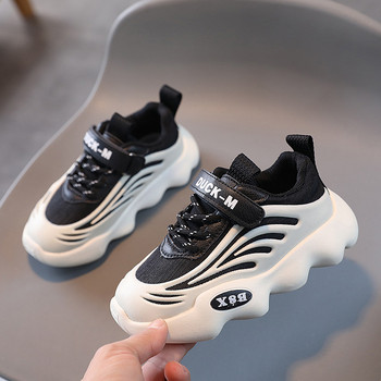 Модни детски обувки за момчета Момичета Air Mesh Дишащи детски ежедневни маратонки Baby Girl Меки спортни обувки за тенис G01132
