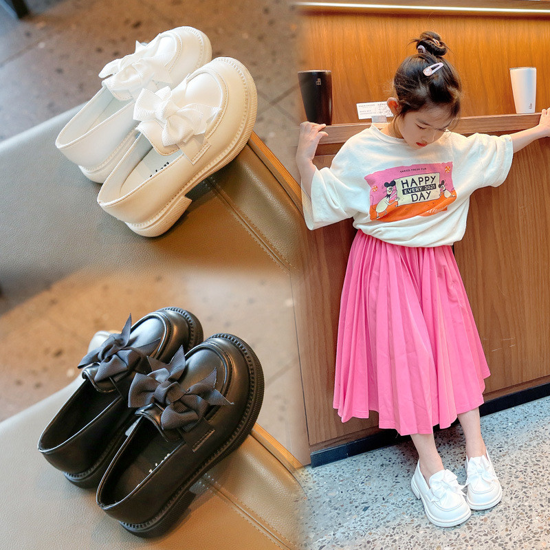 Proljeće i ljeto, jednobojne male kožne cipele s mekanim potplatom za djevojčice, jednostavne princeze, jednobojne, neklizajuće
