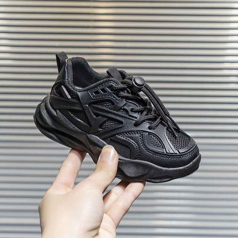 Istaknute dječje debele tenisice Ružičaste prozračne tenisice za trčanje za djevojčice Udobne dječje cipele za dječake G02191