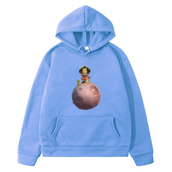 Kerbal Space Program Hoodie Cute Graphic Printing Φούτερ Μακρυμάνικα Παιδιά Αγόρια και Κορίτσια Hoody Kawaii Casual Tops